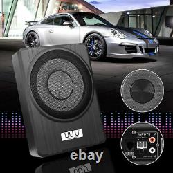 10'' 12V 600W Ultra-Thin Active Car Under-Seat Subwoofer Speaker Audio Amplifier