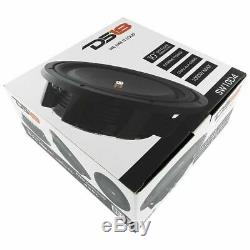 10 Shallow Mount Subwoofer 1000W Dual 4 Ohm Pro Audio Bass Speaker DS18 SW10D4