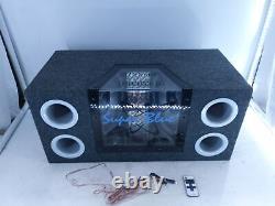 1000W Dual Bandpass Speaker System Car Audio Subwoofer with Neon Accent Lighting