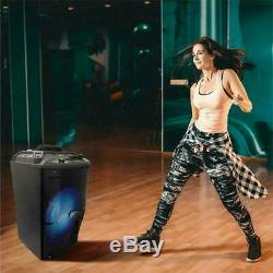 12 2400W Portable Bluetooth Speaker Sub woofer Heavy Bass Sound System Party