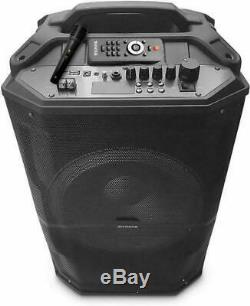 12 2400W Portable Bluetooth Speaker Sub woofer Heavy Bass Sound System Party