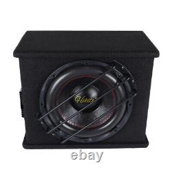 12 5800W Car Subwoofer+Sub Enclosure Speaker Sound System Car Audio Amplfier US