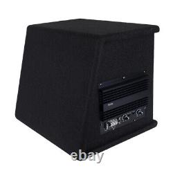 12 5800W Car Subwoofer+Sub Enclosure Speaker Sound System Car Audio Amplfier US