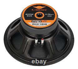 12 Car Audio Woofer Speaker Subwoofer Pro X CADENCE PXW12X8 800W 8 Ohm Each