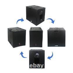 15 4500W Powered PA DJ Subwoofer DSP Stage Active Subwoofer Audio Club Woofer