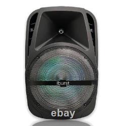 15 inch 4600w Wireless Portable FM Bluetooth Speaker Heavy Bass Sound