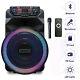 18 4500w Portable Bluetooth Speaker Subwoofer Heavy Bass Party Dj System Withmic