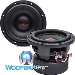 (2) DD AUDIO 606d-D2 6.5 1500W DUAL 2-OHM SUBWOOFERS POWER TUNED BASS SPEAKERS