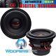 (2) Dd Audio 608d-d4 8 Woofers 1800w Dual 4-ohm Subwoofers Bass Speakers New
