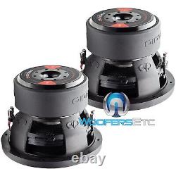 (2) DD AUDIO 710d-D4 10 SUBS 3600W DUAL 4-OHM CAR SUBWOOFERS BASS SPEAKERS NEW