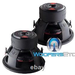 (2) DD AUDIO 712d-D4 SUBS 12 3600W DUAL 4-OHM CAR SUBWOOFERS BASS SPEAKERS NEW