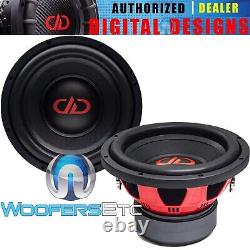 (2) DD AUDIO PSW10a-D2 10 WOOFERS 1800W DUAL 2-OHM CAR SUBWOOFERS BASS SPEAKERS