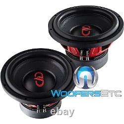 (2) DD AUDIO PSW10a-D2 10 WOOFERS 1800W DUAL 2-OHM CAR SUBWOOFERS BASS SPEAKERS