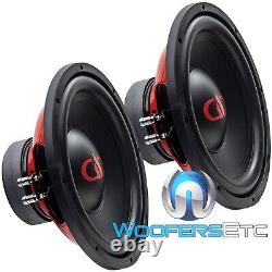 (2) DD AUDIO SW12a-D4 12 SUBS 600W DUAL 4-OHM CAR SUBWOOFERS BASS SPEAKERS NEW