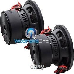 (2) DD Audio 1108-d4 8 USA Made Woofer 800w Dual 4-ohm Subwoofers Bass Speakers