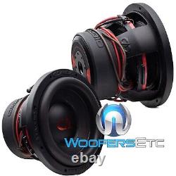 (2) DD Audio 610e-d2 10 Woofers 2400w Dual 2-ohm Subwoofers Bass Speakers New