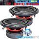 (2) Dd Audio Sw08-d2 8 Woofers 600w Dual 2-ohm Car Subwoofers Bass Speakers New