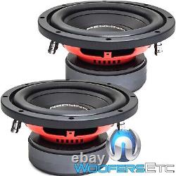 (2) DD Audio Sw08-d2 8 Woofers 600w Dual 2-ohm Car Subwoofers Bass Speakers New