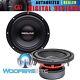 (2) Dd Audio Sw08-d4 8 Woofers 600w Dual 4-ohm Car Subwoofers Bass Speakers New