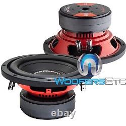 (2) DD Audio Sw08-d4 8 Woofers 600w Dual 4-ohm Car Subwoofers Bass Speakers New