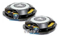 2 JL AUDIO 13TW5v2-4 OHM 13.5 SUBS THIN SHALLOW SUB-WOOFERS BASS SPEAKERS NEW