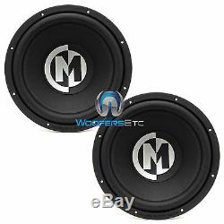 2 Memphis Pr12s4v2 Car Sub 4 Ohm 12 1000w Loud Pro Bass Subwoofers Speakers New