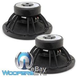 (2) Precision Power P. 15d4 Pro 15 3600w Dual 4-ohm Subwoofers Bass Speakers New