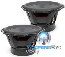 2 Rockford Fosgate Punch P3d2-12 Subs 12 Dual 2-ohm 1200w Subwoofers Speakers
