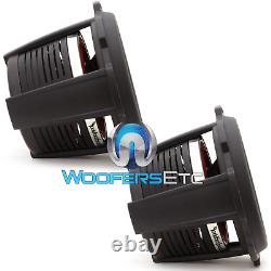 2 Rockford Fosgate T1d412 Power 12 1600w Dual 4-ohm Subwoofers Bass Speakers