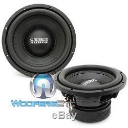 (2) Sundown Audio E-10 V. 3 D4 10 Subs 500w Rms Dual 4-ohm Subwoofers Speakers
