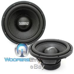 (2) Sundown Audio E-12 V3 D4 12 500w Rms Dual 4-ohm Car Subwoofers Speakers New