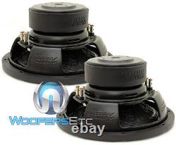 (2) Sundown Audio E-12 V4 D2 12 500w Rms Dual 2-ohm Car Subwoofers Speakers New