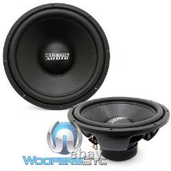 (2) Sundown Audio E-15 V3 D2 10 500w Rms Dual 2-ohm Car Subwoofers Speakers New