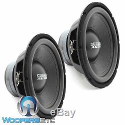 (2) Sundown Audio Lcs-12d4 12 Dual 4-ohm 300w Rms Subwoofers Bass Speakers New