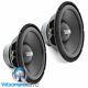 (2) Sundown Audio Lcs-12d4 12 Dual 4-ohm 300w Rms Subwoofers Bass Speakers New