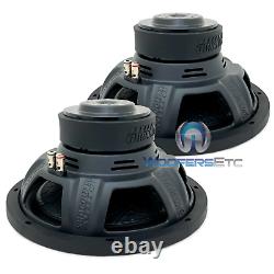 (2) Sundown Audio Lcs V. 2 D4 10 300w Rms Dual 4-ohm Car Subwoofers Speakers New