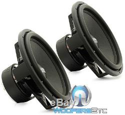 (2) Sundown Audio Sa-15 D4 Rev. 3 Subs 15 750w Dual 4-ohm Subwoofers Speakers