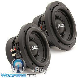 (2) Sundown Audio Sa-6.5 Sw D4 6.5 Subs 200w Rms Dual 4-ohm Subwoofers Speakers