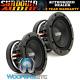 (2) Sundown Audio Sd-3 8 D4 8 Subs 300w Rms Dual 4-ohm Subwoofers Speakers New