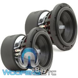 (2) Sundown Audio X-8 V. 3 D4 8 800w Rms Dual 4-ohm Subwoofers Bass Speakers New