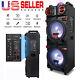 2 X 10 Subwoofer Bluetooth Speaker 9000w Rechargable Party Withled Fm Karaok Dj