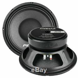 2 x PRV Audio 10W650A 10 Sub Woofer Alto Pro Audio Bass Speaker 650W 4 Ohm