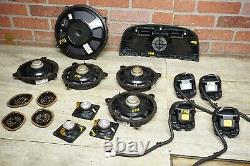 2006-2008 Infiniti M45s Front & Rear Audio Speaker Subwoofer Trim Bose Set Oem
