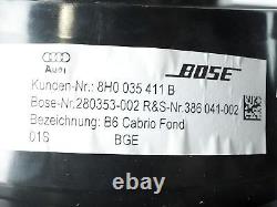 2008 2015 Audi Tt Mk2 Audio Speaker Subwoofer Bose 8H0035411b Set Of 7 Oem