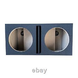 2x Car Audio Dual 12 Vented Subwoofer Stereo Sub Box Ported Enclosure Speakers