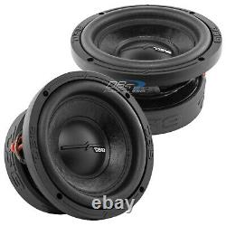 2x DS18 ZR6.2D 6.5 Subwoofer Dual 2-ohm 600W Elite Car Audio Sub Woofer Speaker