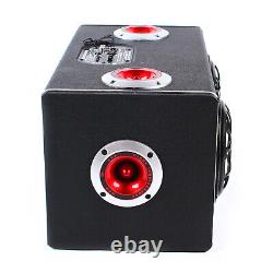 360° Bluetooth Car Speaker Heavy Bass Subwoofer Sound System USB 12V/24V+Remote