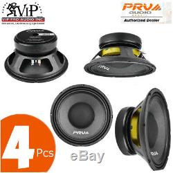 4x PRV 10W650A Alto Series Pro Audio 10 Woofer 8-Ohm 325 Watts DJ Speaker FOUR