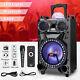 5000w Portable Bluetooth Speaker Dual Subwoofer Heavy Bass Sound Led System +mic