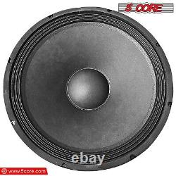 5Core 15 inch Subwoofer Replacement Raw Speaker 2000W Sub Woofer DJ PA Pro Audio